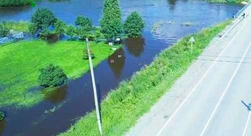 Вода уходит из Полевского