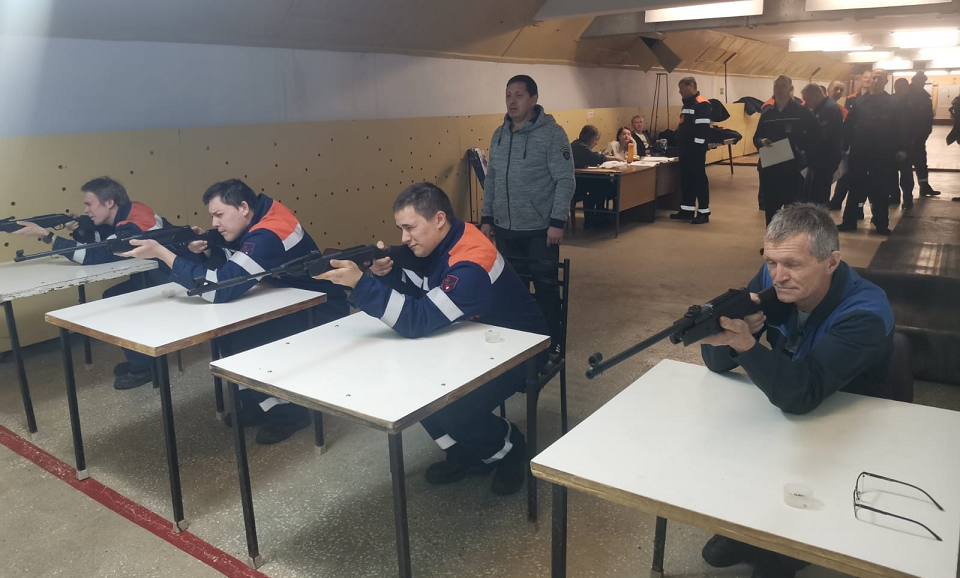 Самые меткие трубопрокатчики. В основном цехе СТЗ прошло соревнование по стрельбе