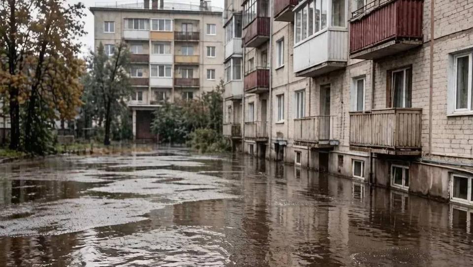 Что говорят коммунальщики о затоплении северских подвалов и дворов