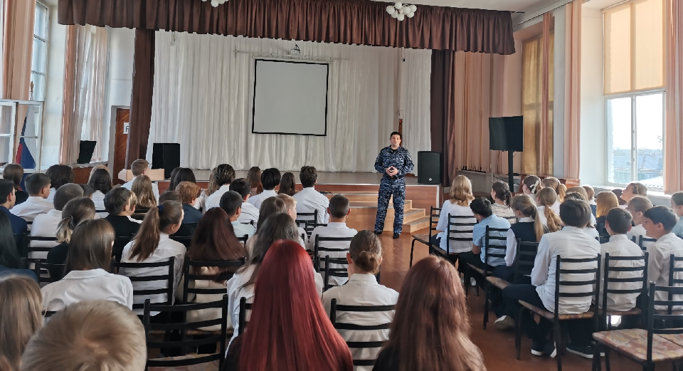 Школьникам рассказали о терроризме