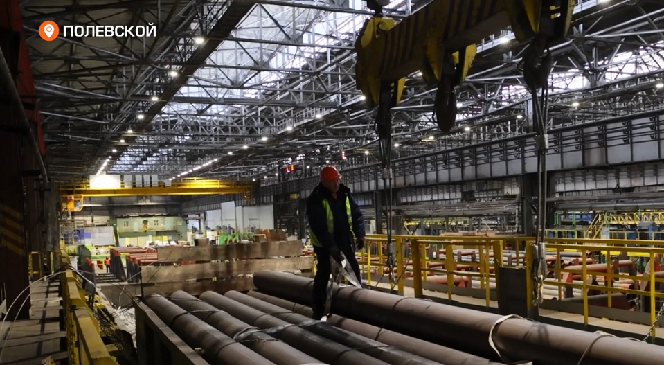 На СТЗ внедряют новый способ погрузки труб в вагоны