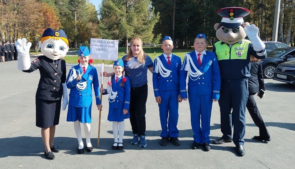  Полевская команда ЮИД вышла на областной уровень борьбы за «Безопасное колесо-2025»